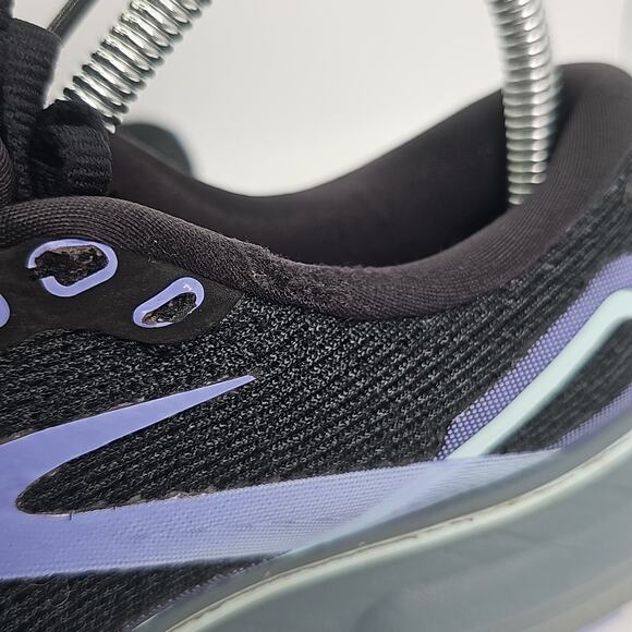 Brooks Ghost 15 Black Lilac Womens 6.5 Medium B Running Shoes 1203801B011 - Picture 9 of 12